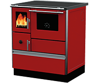 Alfa-70 Dominant*ECO - Red - Solid Fuel Cooker