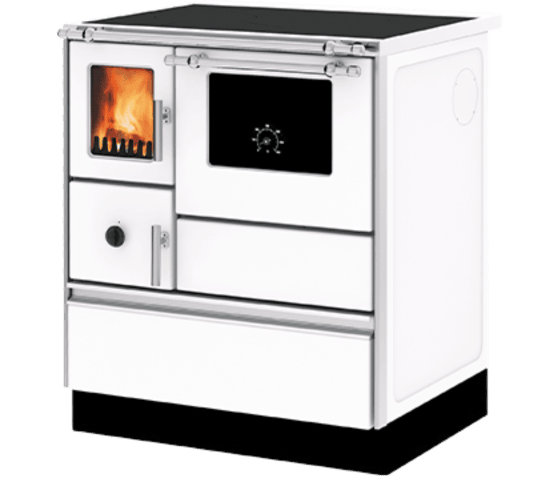 Alfa-70 Dominant*ECO - White - Solid Fuel Cooker Alfa-70 Dominant*ECO - White - Solid Fuel Cooker