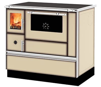 Alfa-90 Dominant*ECO - Beige - Solid Fuel Cooker