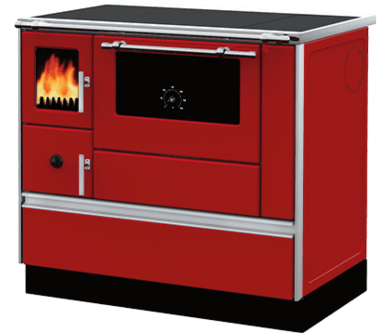 Alfa-90 Dominant*ECO - Red - Solid Fuel Cooker