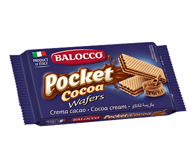 Balocco-Pocket Wafer Сосоа 25gх25/8