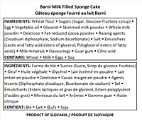 Barni Milk 150g/24