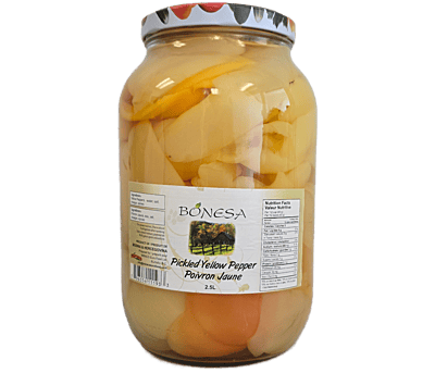 Bonesa_YELLOW FILLET PEPPERS-Pickled 2500mL/4