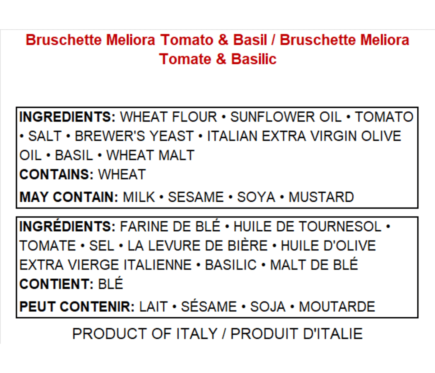 Casa Milo-Bruschetta Chips Meliora 70g_Tomato-Basil 10pack Casa Milo-Bruschetta Chips Meliora 70g_Tomato-Basil 10pack