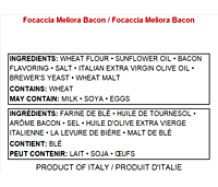 Casa Milo-Focacce Chips Meliora 100g_ Bacon 12pack