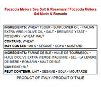 Casa Milo-Focacce Chips Meliora 180g_Sea Salt-Rosemary 8pack