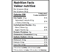 Casa Milo-Focacce Chips Meliora 180g_Sea Salt-Rosemary 8pack