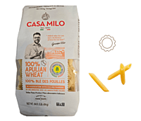 Casa Milo Pasta-Penne Rigate Cold  454g/12