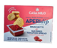 Casa Milo APERIdip-Bruschetta 40g & Sun Dried Tomatos Spread 40g_20pack