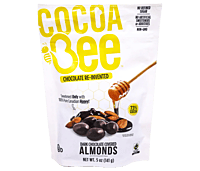 COCOABEE-Dark Chocolate Covered ALMONDS 141g/8