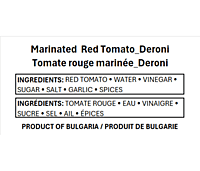 Deroni -Todorka Cherry Tomato 1L/12