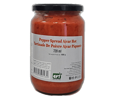 EFT-Handmade Style AJVAR HOT 580 mL/12 pack