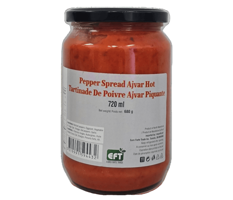 EFT-Handmade Style AJVAR HOT 580 mL/12 pack