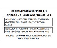 EFT-Handmade Style AJVAR MILD 580 mL/12 pack