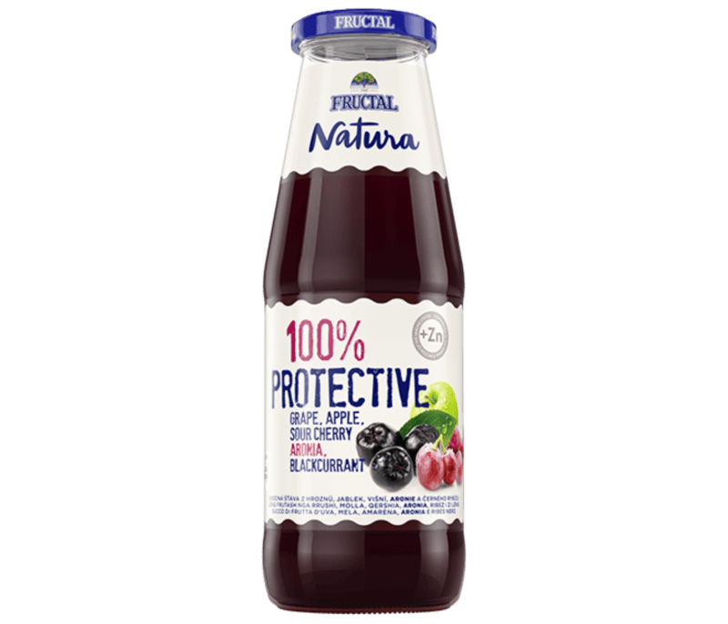 Fructal Natura 700ml Glass 6pack-Aronia Fructal Natura 700ml Glass 6pack-Aronia