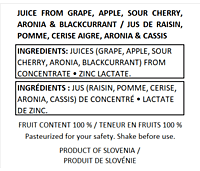 Fructal Natura 700ml Glass 6pack-Aronia Fructal Natura 700ml Glass 6pack-Aronia