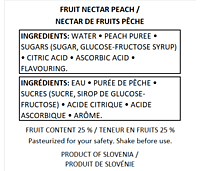 Fructal 1.5L Classic 8pack-Peach