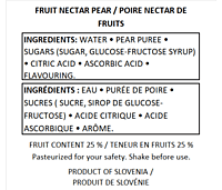 Fructal 1.5L Classic 8pack-Pear Fructal 1.5L Classic 8pack-Pear