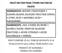 Fructal 1.5L Classic 8pack-Pear