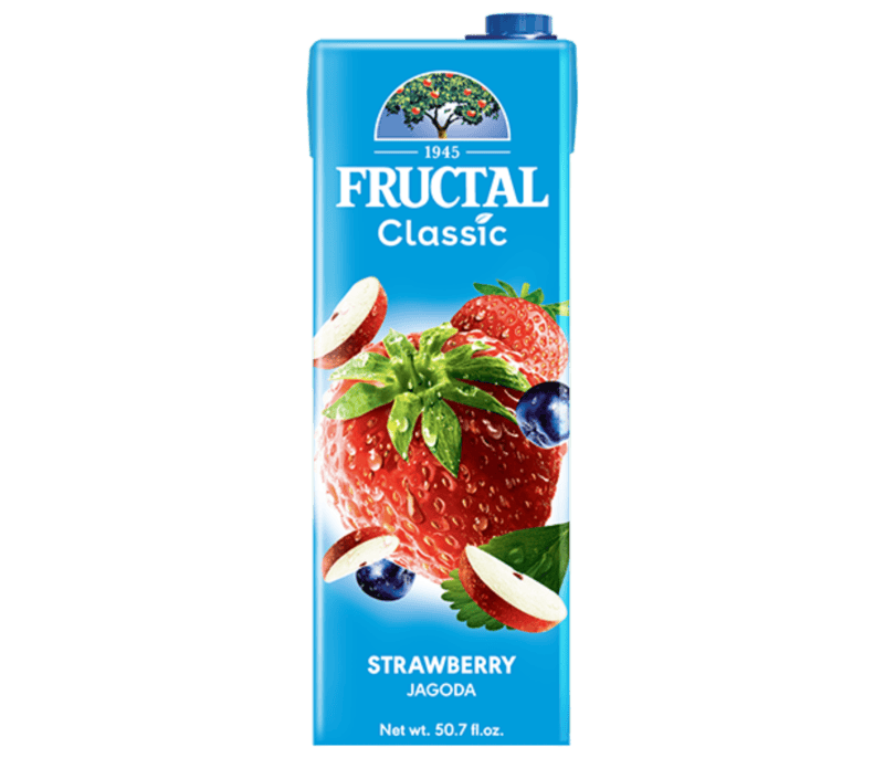 Fructal 1.5L Classic 8pack-Strawberry