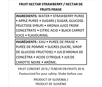 Fructal 1.5L Classic 8pack-Strawberry