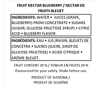 Fructal 1L Superior-Blueberry