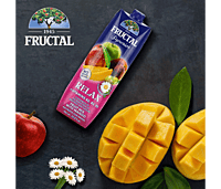 Fructal 1L Superior Organic-No Sugar Added 12pack-Relax