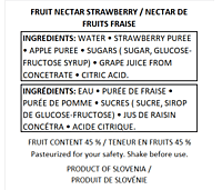 Fructal 1L Superior-Strawberry