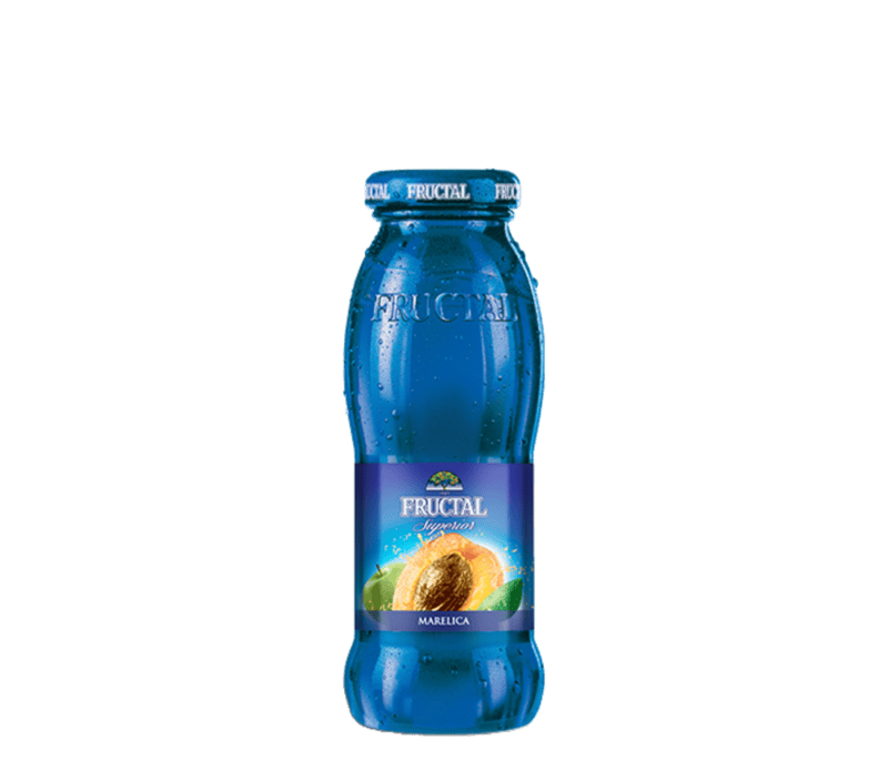 Fructal Blue Bottle 200ml Glass 12pack-Apricot Fructal Blue Bottle 200ml Glass 12pack-Apricot