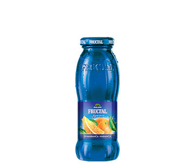 Fructal Blue Bottle 200ml Glass 12pack-Orange