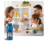 Fructal Blue Bottle 200ml Glass 12pack-Orange Fructal Blue Bottle 200ml Glass 12pack-Orange