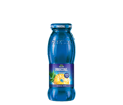 Fructal Blue Bottle 200ml Glass 12pack-Pineapple