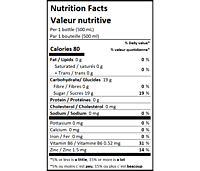 Fructal 500 mL First-Vitality-Lime