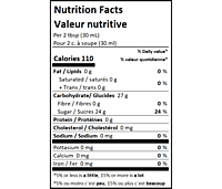 Fructal Syrup 1L 6pack-Elder Berry