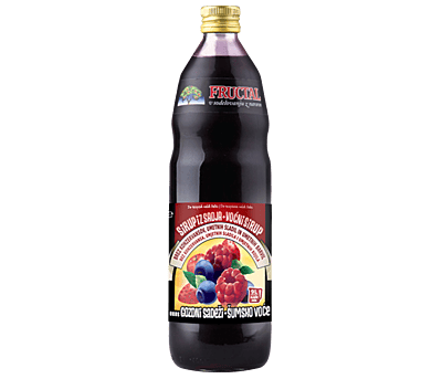 Fructal Syrup 1L 6pack-Forest Fruit