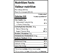 Fructal Syrup 1L 6pack-Lemon