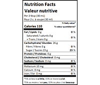 Fructal Syrup 1L 6pack-Raspberry