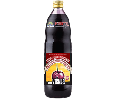 Fructal Syrup 1L 6pack-Sour Cherry