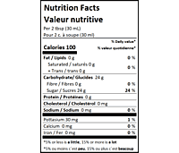 Fructal Syrup 1L 6pack-Sour Cherry