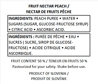 Fructal Tetra Edge 200ml 24pack-Peach Fructal Tetra Edge 200ml 24pack-Peach