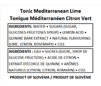 Fructal 200 mL Tonic-Mediterranean Lime Fructal 200 mL Tonic-Mediterranean Lime