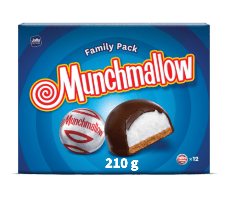 Jaffa-Munchmallow Cookies 210g/12