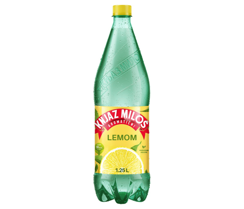 Knjaz Aromatic-Lemon 1.25L PET 6pack