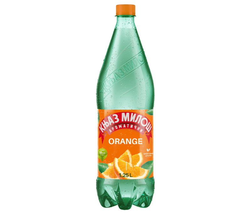 Knjaz Aromatic-Orange 1.25L PET 6pack Knjaz Aromatic-Orange 1.25L PET 6pack