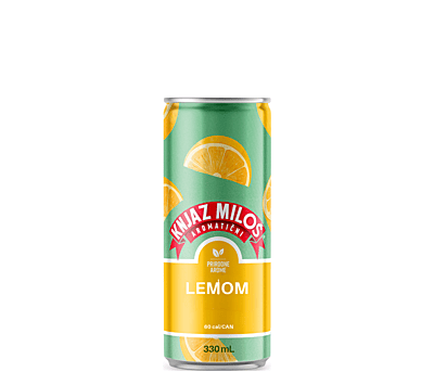 Knjaz Aromatic-Lemon 330mL Can 12pack