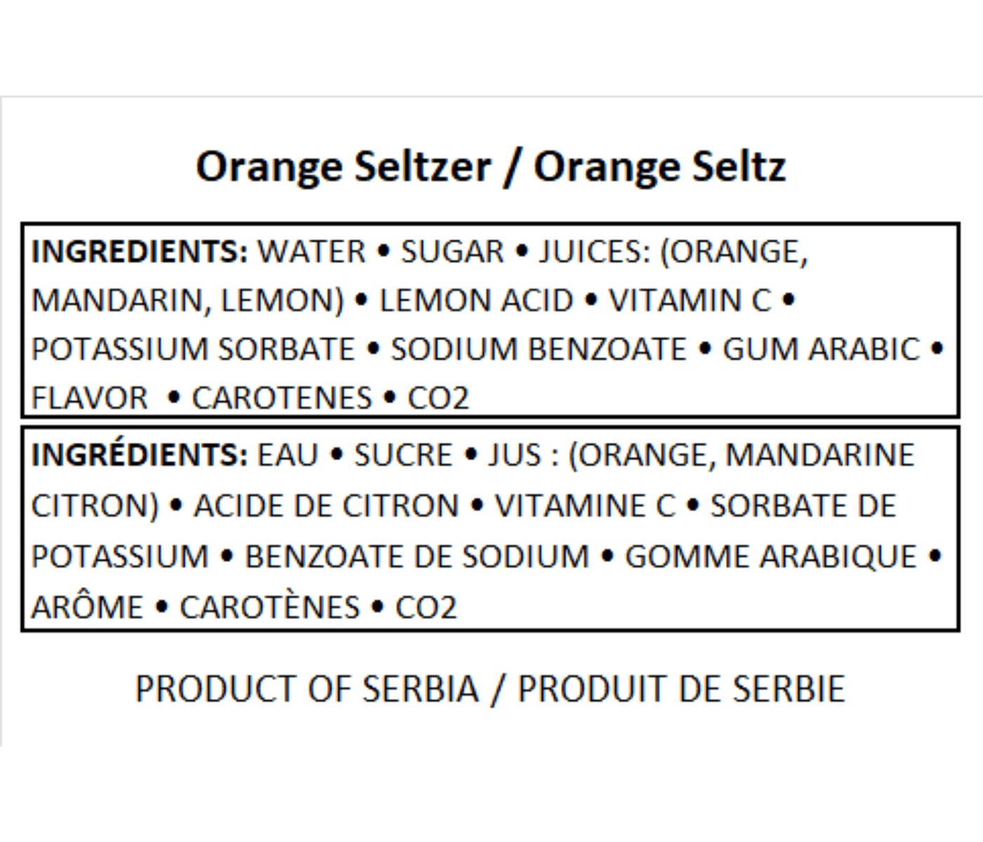 Knjaz ReMix-Orange 330mL Can 12pack Knjaz ReMix-Orange 330mL Can 12pack