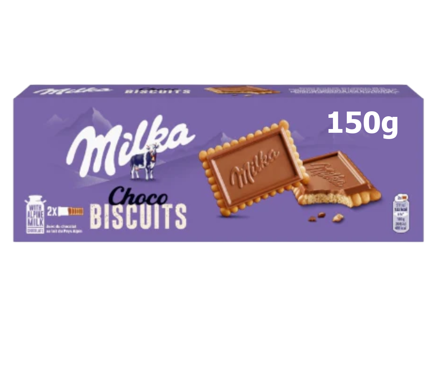 Milka Biscuits-Choco Biscuit 150g/14