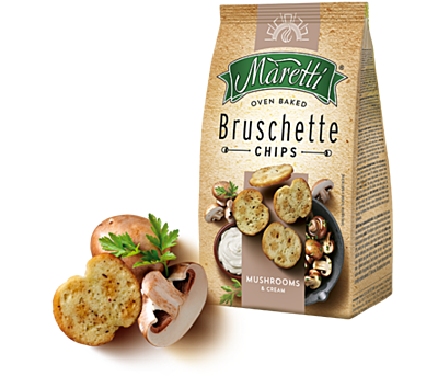 Bruschette Maretti-Mushrooms & Cream 70g /15