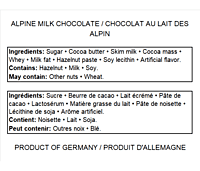 Milka Chocolate-Alpine Milk 100g/24