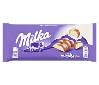 Milka Chocolate-Bubbly White 95g/15 Milka Chocolate-Bubbly White 95g/15